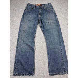 Lee Jeans Men's 29x29 Blue Medium Wash Straight Dungarees Bootcut Relaxed Fit